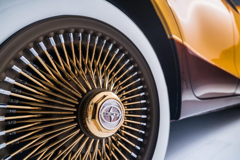Illustration for article titled Scion Just Won SEMA Forever With This Ridiculous Lowrider